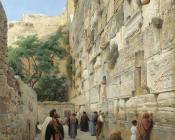 古斯塔夫鲍恩芬德 - Wailing Wall, Jerusalem